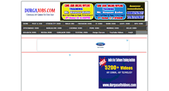Desktop Screenshot of durgajobs.com